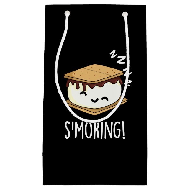 Smoring Funny Smore Puns Mörk BG (Framsidan)