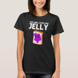 Smörjknölar och geléer för flickor som matchar BF T Shirt