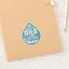 Smörjolja av eteriskt ursprung klistermärken