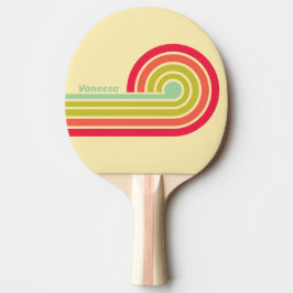 Smörkräm Viska Lockiga Ränder med Namn Pingisracket
