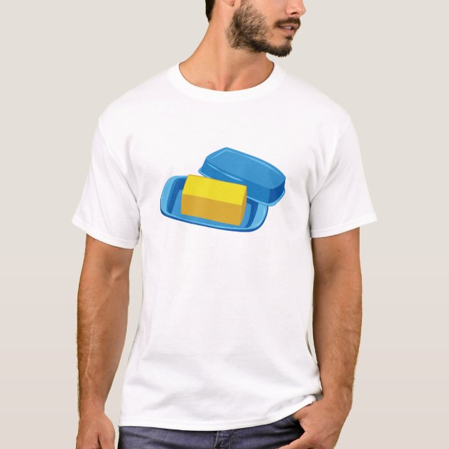 Smörmaträtt Tee Shirt (Framsida)