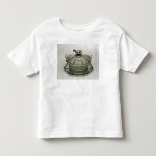 Smörmaträtten med ett frostat exponeringsglas t shirt
