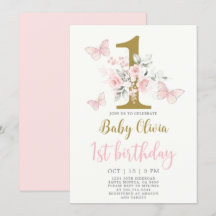 Smöroféer 1:a födelsedagsinbjudan