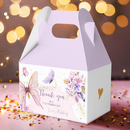 Smörofégable Box Garden Blommigt Baby Birthday Presentaskar