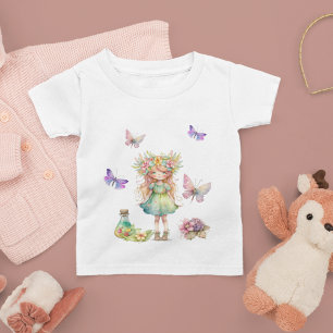 Smöroflies, sötfairy och blommor t shirt