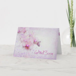 Smörofluga på orchid för att komma bra kort
