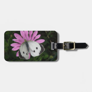 Smöroflugan och Rosa Flower Anpassningsbar Luggage Bagagebricka