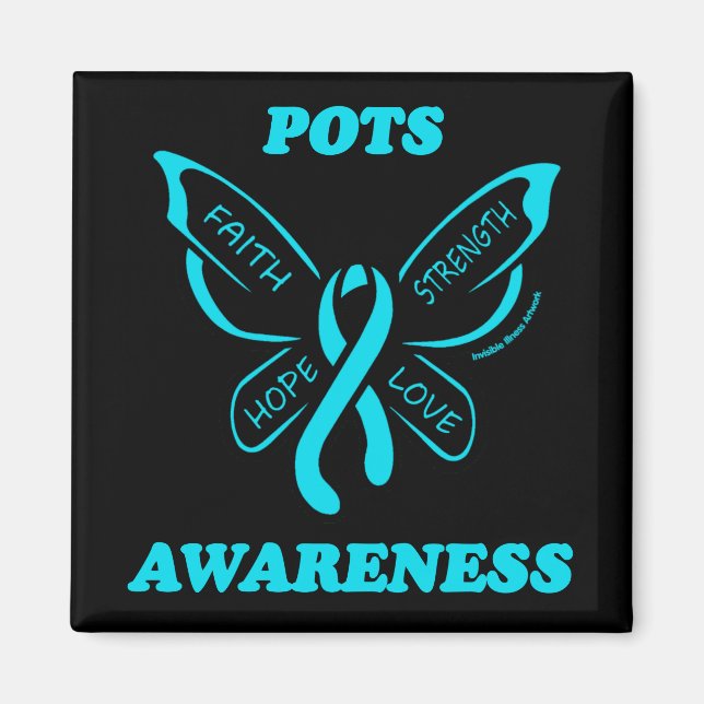 Smörofus/medvetenhet...POTS Magnet (Framsidan)