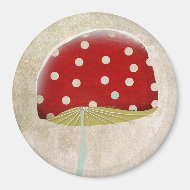 Smosig gul skogsmagnet smurf habitat magnet (Framsidan)