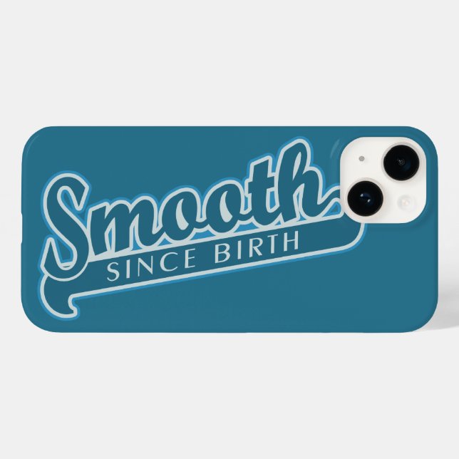 SMOTH anpassningsbar iphone case (Baksida (horisontell))