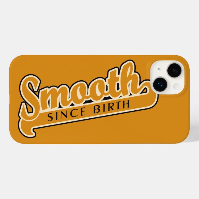 SMOTH anpassningsbar iphone case (Baksida (horisontell))