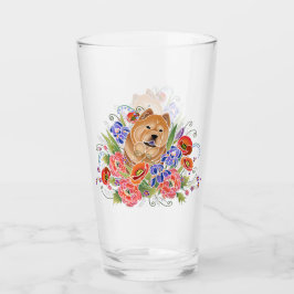 SMOTH Chow 16 oz framsida och baksida av glas