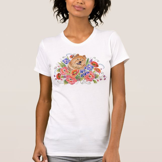 SMOTH GARDEN VÄG - CHOW -best på mörk eller vit T Shirt (Framsida)