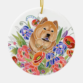 SMOTH GARDEN VÄG Chow ornament