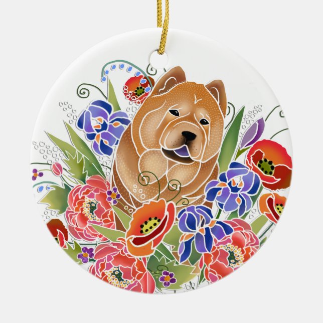 SMOTH GARDEN VÄG Chow ornament (Framsidan)