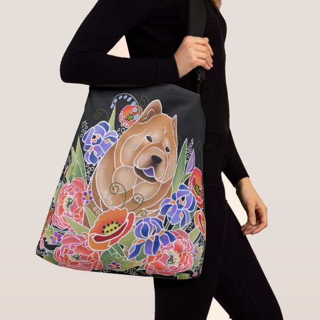 SMOTH GARDEN VÄG - Designer-korsningspunkt till sä Axelväska (Närbild)