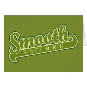 SMOTH-hälsningskort för anpassningsbar Hälsningskort