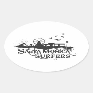 SMS Classic-etikett Ovalt Klistermärke