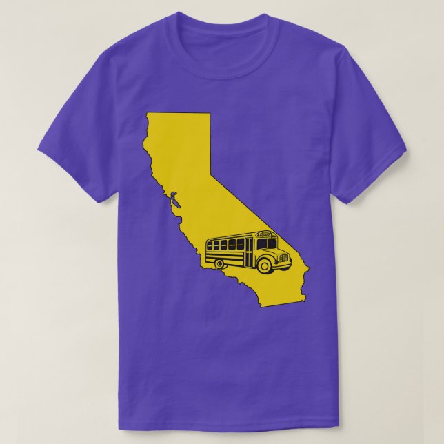 SMS för övervakning av buss-chaufförer i skolan T Shirt (Design framsida)