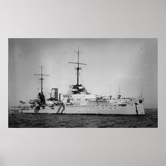 SMS Von der Tann Poster (Framsidan)