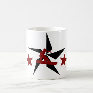 SmsSTARz. maronboarder. Kaffemugg
