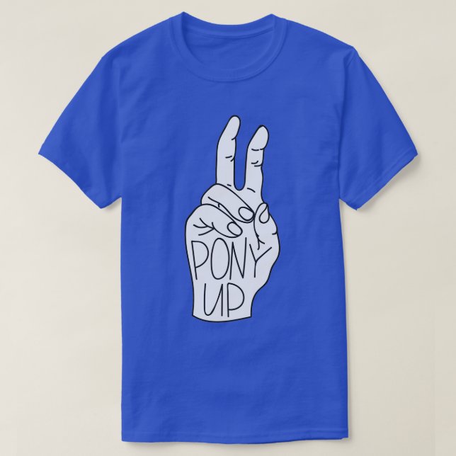SMU-damma upp versaler T Shirt (Design framsida)