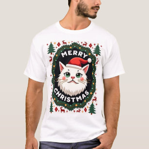 Smudge Cat ful jultröja (1) T Shirt