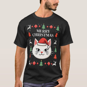 Smudge Cat ful jultröja (2) T Shirt