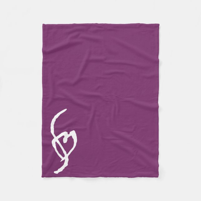 Smuffin Smut markerar ullfiltlilor Fleecefilt (Framsidan)