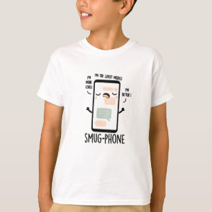 Smug Mobil Funny Cellphone Pun T Shirt