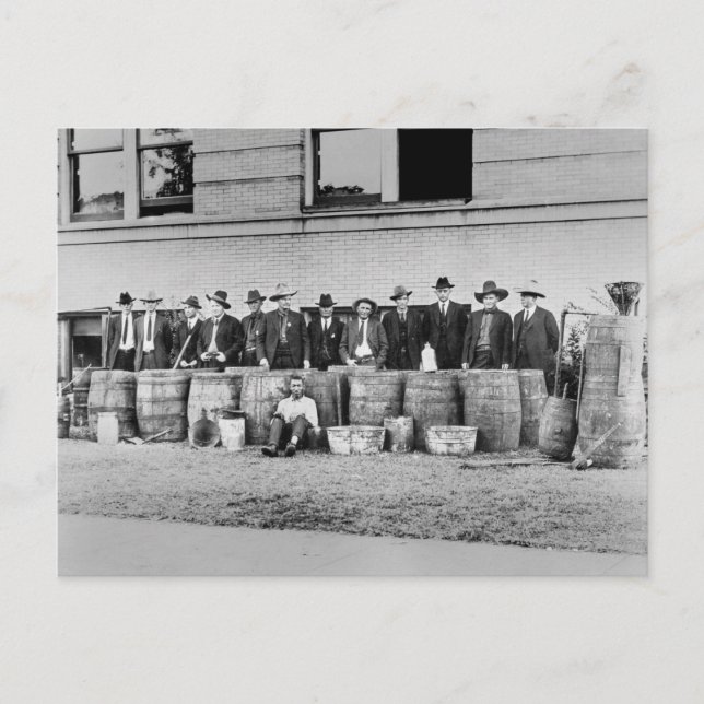 Smugglardestillerier, 1922 vykort (Framsida)