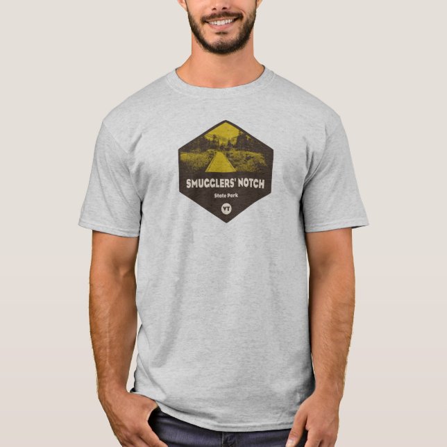 Smugglers' Notch State Park Vermont T Shirt (Framsida)