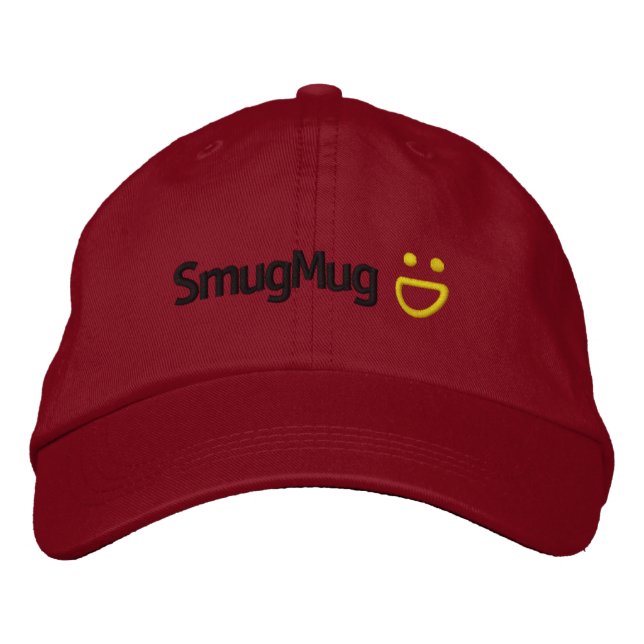 SmugMug Hat Broderad Keps (Framsida)