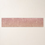 Smulat rosa guld- glitter omkullkastar den Ombre Sjal<br><div class="desc">Denna chic och flickaktigt fauxen utskrivavet rosa guld- glitter och omkullkastar ombrelutning är perfekt för den moderiktiga och stilfulla kvinnan. Dess innegrej och moderna tryck är underbara för många gåvor och tillfällen. Tyck om detta sparkly och kvinnliga tryck för ditt nästa köp; för dig,  dina vänner eller din familj.</div>