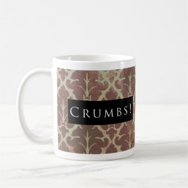 Smulor! Mönstersvart Kaffemugg