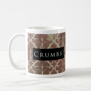 Smulor! Mönstersvart Kaffemugg