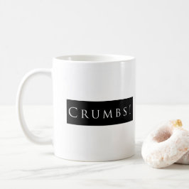 Smulor! Vanlig svart Kaffemugg