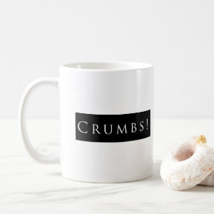 Smulor! Vanlig svart Kaffemugg