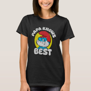 Smurfarna - Pappa vet bäst T Shirt