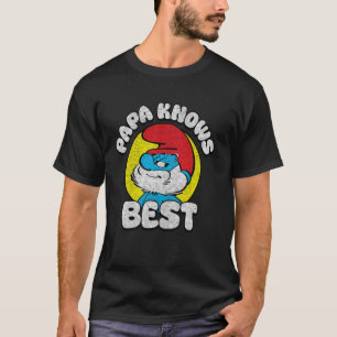 Smurfarna - Pappa vet bäst T Shirt
