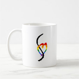 Smut markerar pridemuggen kaffemugg