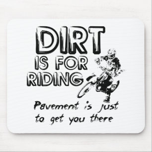 Smuts är för Ridning - Dirt Bike Motocross Musmatt Musmatta