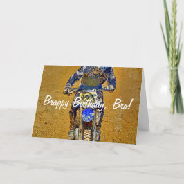 Smuts-Cykla #Gift för Moto-X mästareformgivare Kort