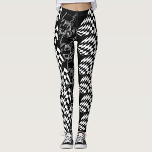 Smuts sprintar bildamasker #4 för mörk leggings