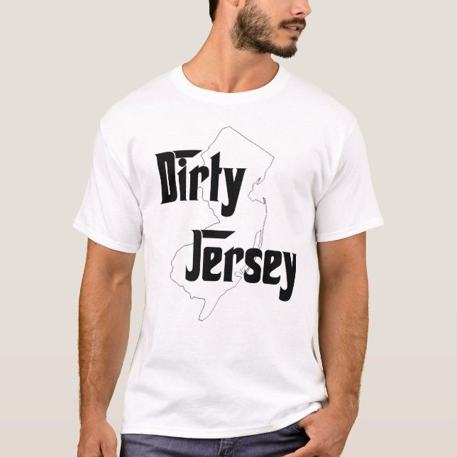 Smutsa ner den Jersey T-tröja T Shirt (Framsida)