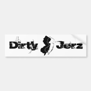 Smutsa ner den Jerz bildekalet Bildekal
