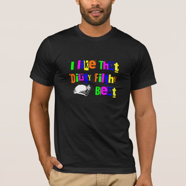 Smutsa ner den nedsmutsada T-tröja för takten T-shirt (Framsida)