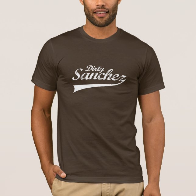 SMUTSA NER den SANCHEZ T-tröja T Shirt (Framsida)