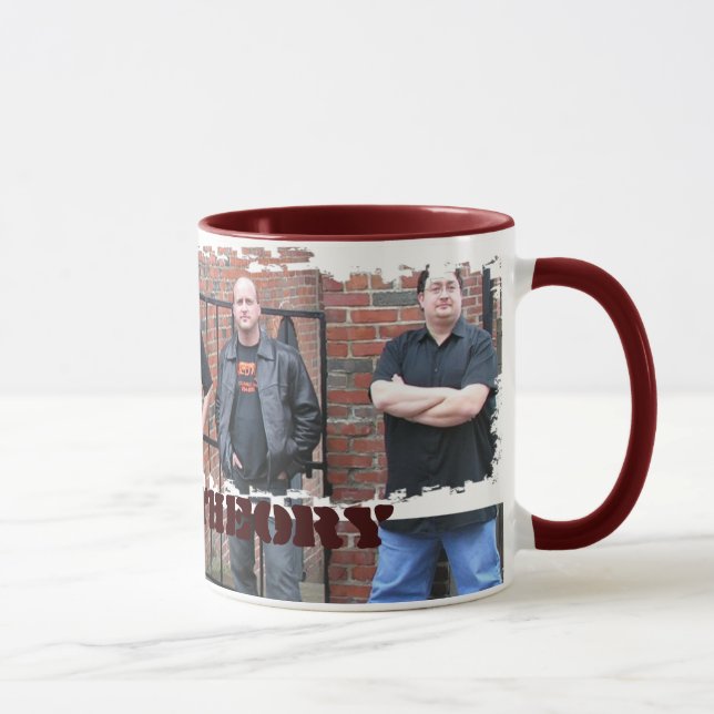 Smutsa ner den skräddarsy gränsRingermuggen - Mugg (Höger)