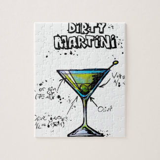 Smutsa ner det Martini coctailrecept Pussel
